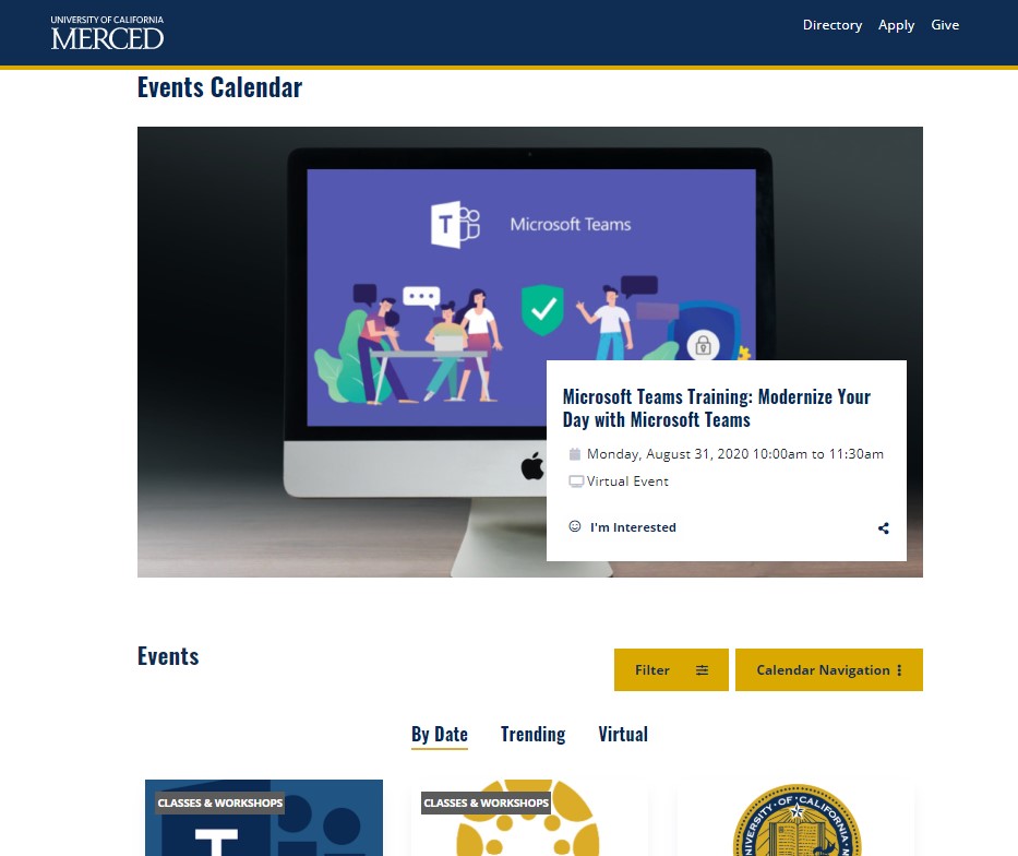 Uc Merced Calendar 2022 Events Calendar | Public Relations