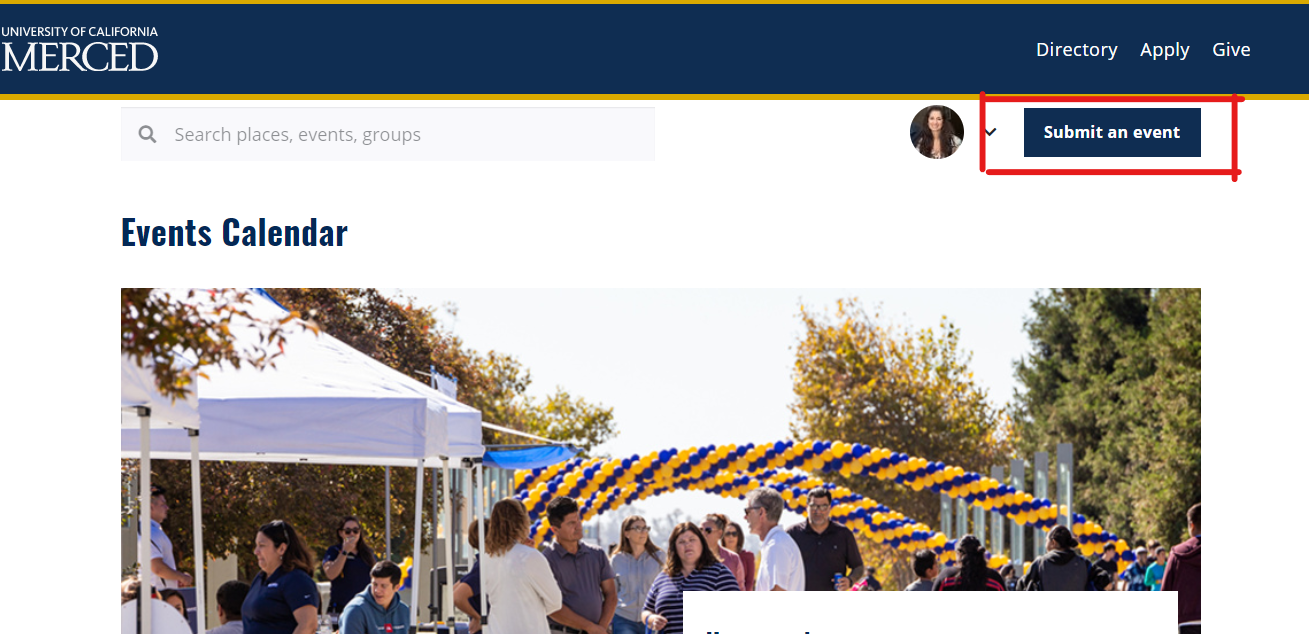 UC Merced Calendar Quick Start User Guide | Public Relations